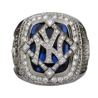 AJ Burnett New York Yankees 2009  World Series Championship  Ring (Additional Player Ring)